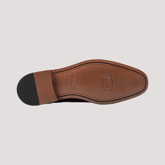 Men\'s Florsheim Conetta Cap Toe Oxford in Black Leather. 12197 001